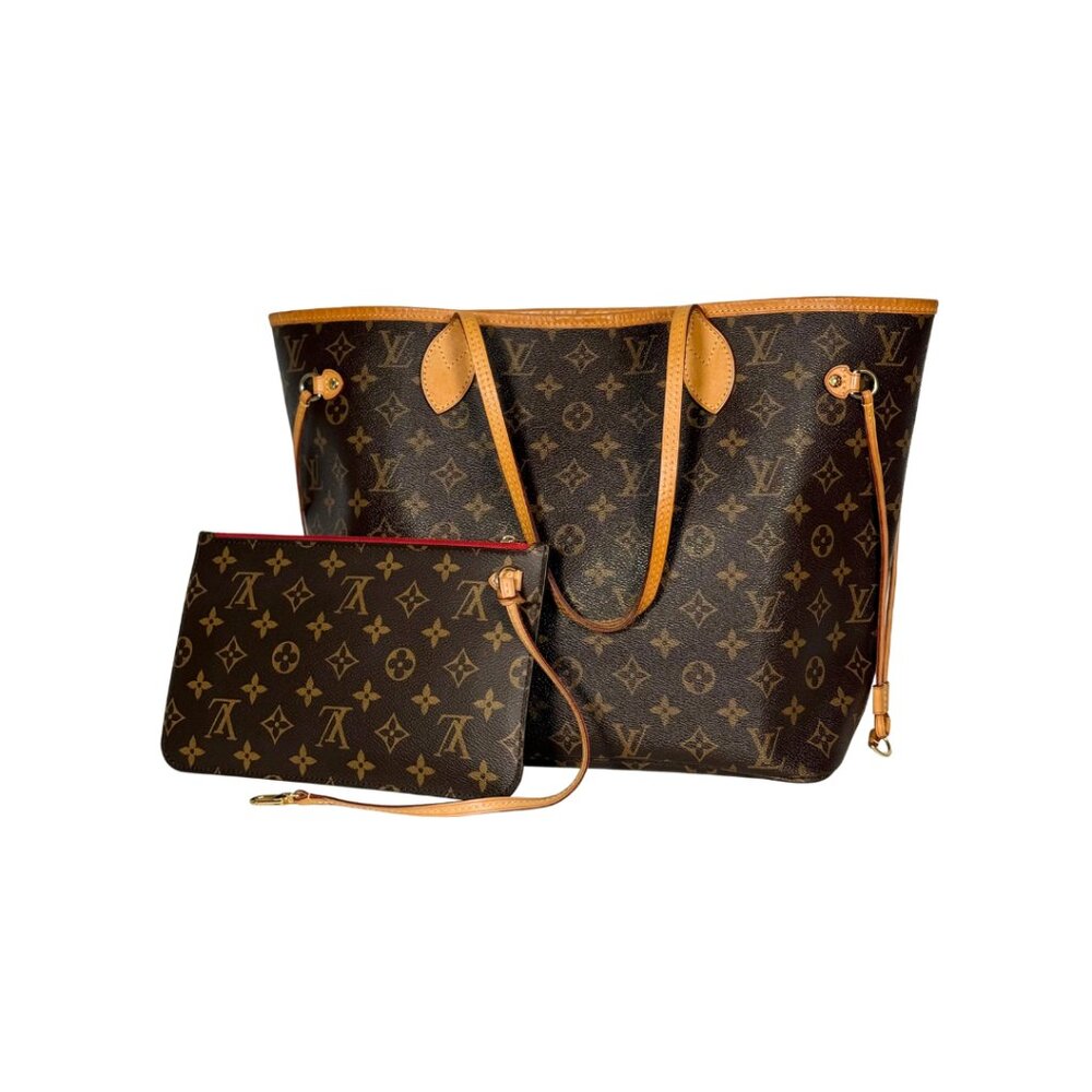 SOLD TYSM Louis Vuitton Neverfull MM with Pouch - Picture 1 of 13